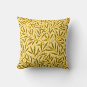 William Morris Willow Mönster, Mustard Gult Kudde