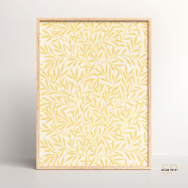 William Morris Willow Nature-inspirated Botanical Poster