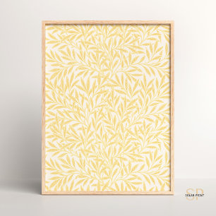 William Morris Willow Nature-inspirated Botanical Poster
