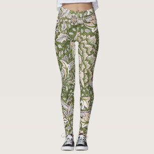 William Morris Windrush blommigt blommor Classic Leggings