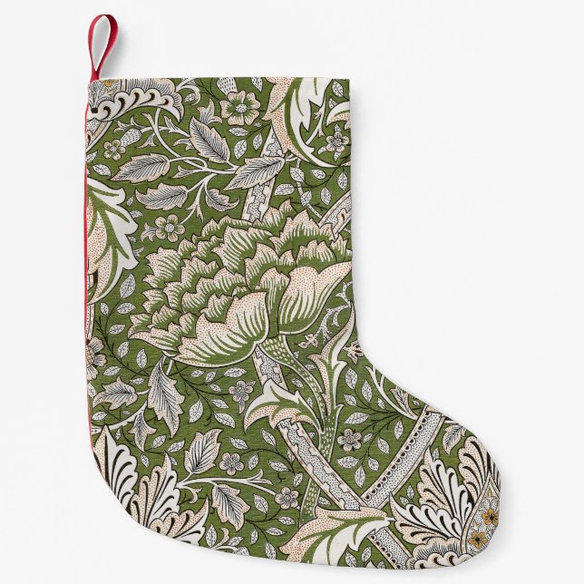William Morris Windrush blommigt blommor Classic Liten Julstrumpa (Framsidan)