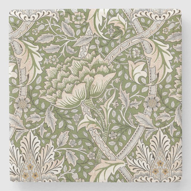 William Morris Windrush blommigt blommor Classic Stenunderlägg (Framsidan)