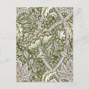 William Morris Windrush blommigt blommor Classic Vykort