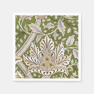 William Morris Windrush Blommönster Classic Pappersservett