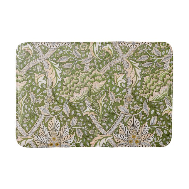 William Morris Windrush Blommönster Klassiker Badrumsmatta (Framsidan)
