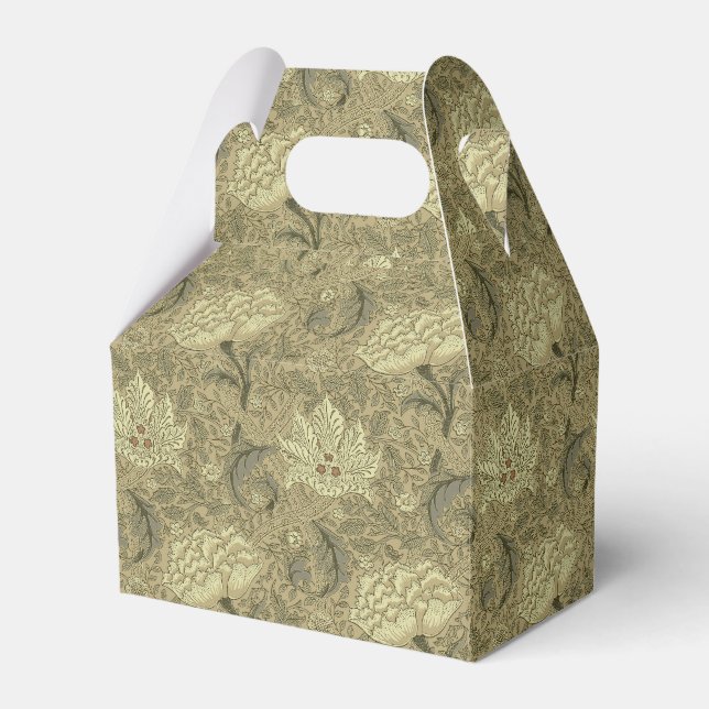 William Morris Windrush Blommönster: Vintage Presentaskar (Framsidan Sidan)