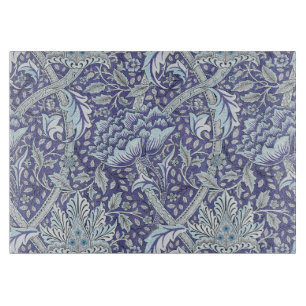 William Morris Windrush Blue blommigt blommor