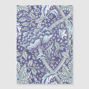 William Morris Windrush Blue blommigt blommor