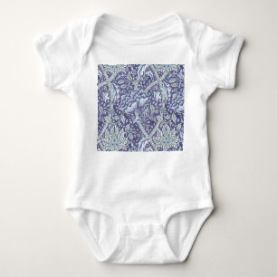 William Morris Windrush Blue blommigt blommor T Shirt