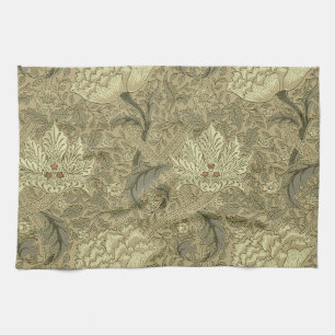 William Morris Windrush Tapet Mönster Kökshandduk