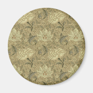 William Morris Windrush Tapet Mönster Magnet