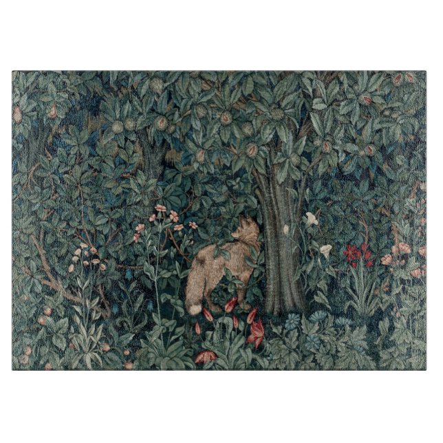 William Morris Woodland Tapestry Fox (Framsidan)