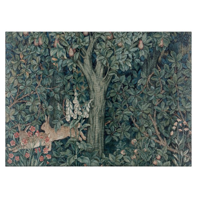 William Morris Woodland Tapestry Kaniner (Framsidan)
