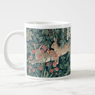 William Morris Woodland Tapestry Rabbits Jumbo Mugg