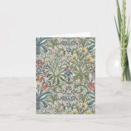 William Morris Woodland Weeds Anteckningskort