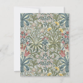 William Morris Woodland Weeds Anteckningskort