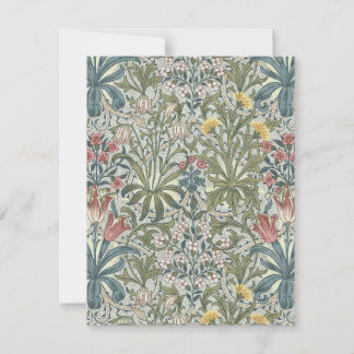 William Morris Woodland Weeds Anteckningskort