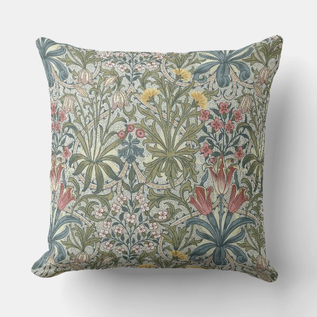 William Morris Woodland Weeds Kudde (Framsida)