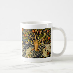 William Morris Woodpecker Tapestry Arts & Crafts Kaffemugg