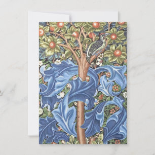 William Morris Woodpecker Tapestry Blommigt Vintag