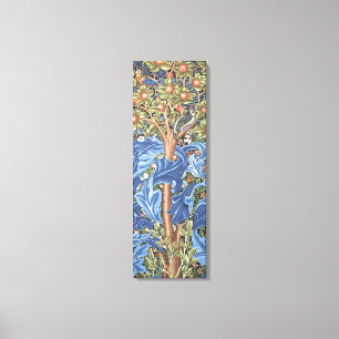 William Morris Woodpecker Tapestry Blommigt Vintag Canvastryck