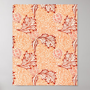 William Morris's Apple berömd mönster Poster