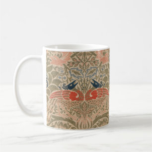 William morris's bird berömd mönster kaffemugg