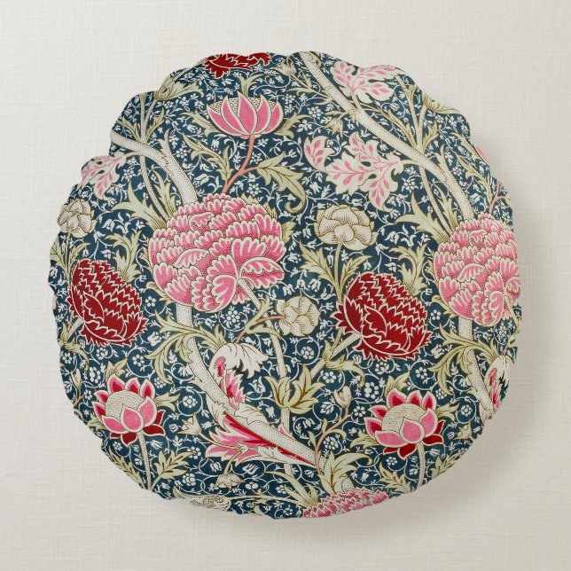 William Morris's Cray (1884-1917) Rund Kudde (Framsidan)