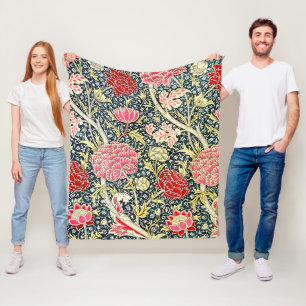 William Morris's Cray berömd mönster Fleecefilt