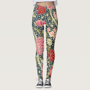 William Morris's Cray berömd mönster Leggings