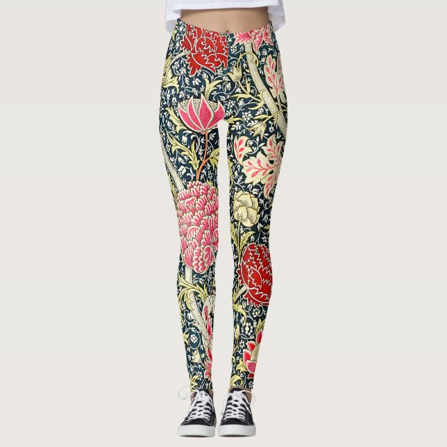 William Morris's Cray berömd mönster Leggings (Framsida)