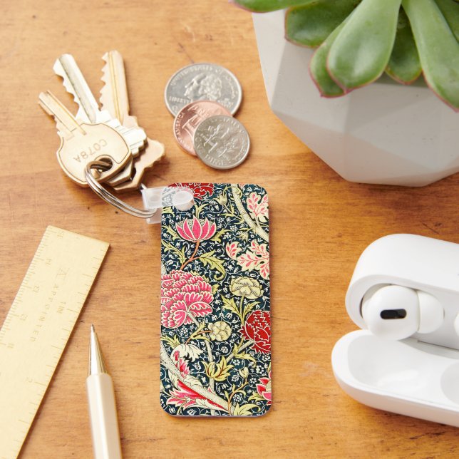 William Morris's Cray berömd mönster Nyckelring (Skrivbord)