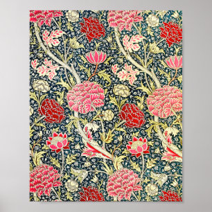 William Morris's Cray berömd mönster Poster