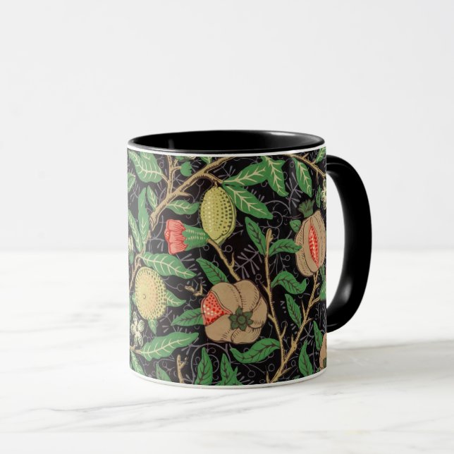 William Morris's Fruit mönster (1862) Mugg (Framsida höger)