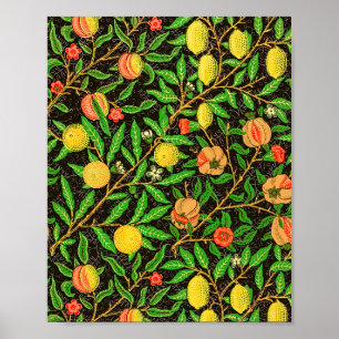 William Morris's Fruit mönster tapet Poster