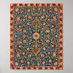 William Morris's Holland Park Carpet Poster
