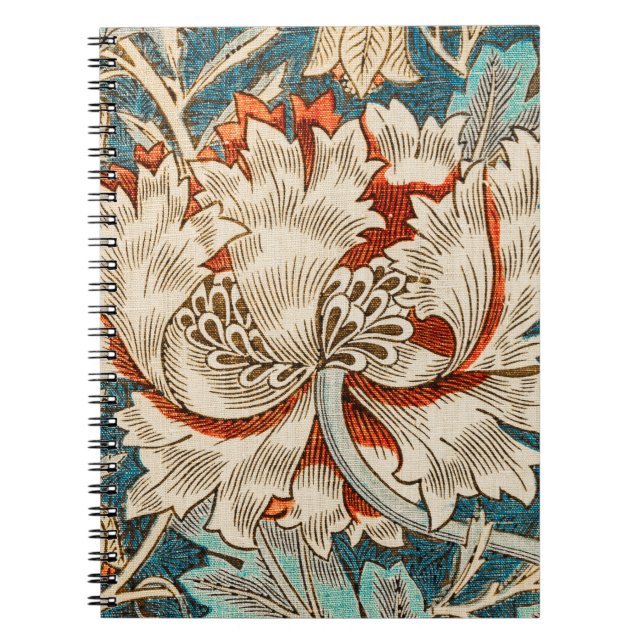 William Morris's Honeysuckle (1876) Anteckningsbok (Framsidan)