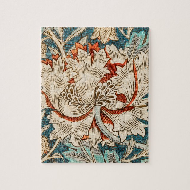 William Morris's Honeysuckle (1876) Pussel (Vertikal)