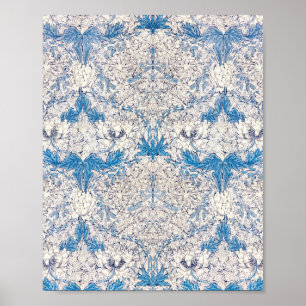 William Morris's Honeysuckle berömd mönster Poster