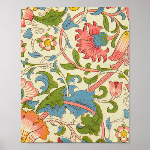 William Morris's Lodden berömd mönster Poster