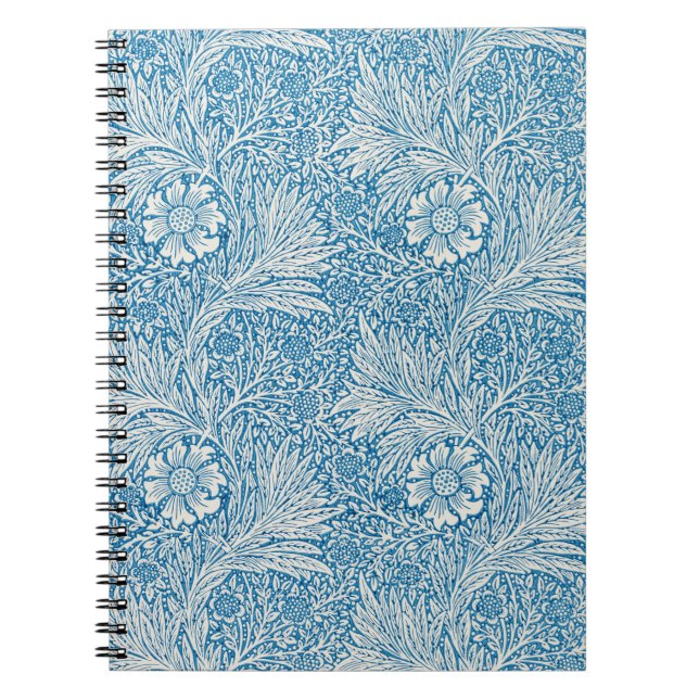 William Morris's Marigold (1875) Anteckningsbok (Framsidan)