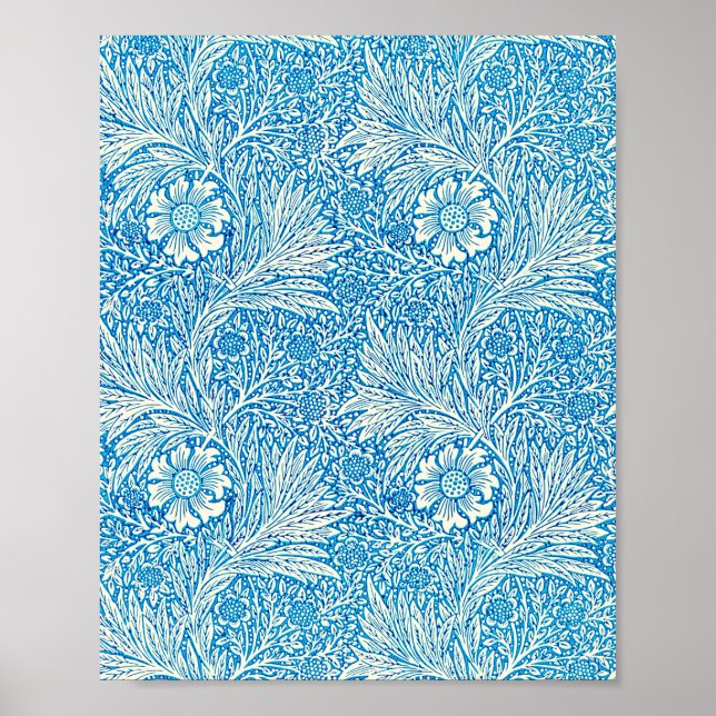 William Morris's Marigold berömd mönster Poster (Framsidan)