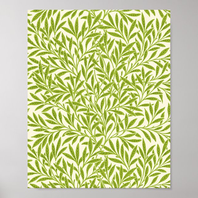 William Morris's Willow mönster Poster (Framsidan)