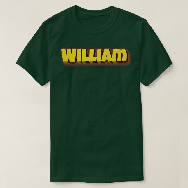 William My Namn är William 4 T Shirt (Design framsida)