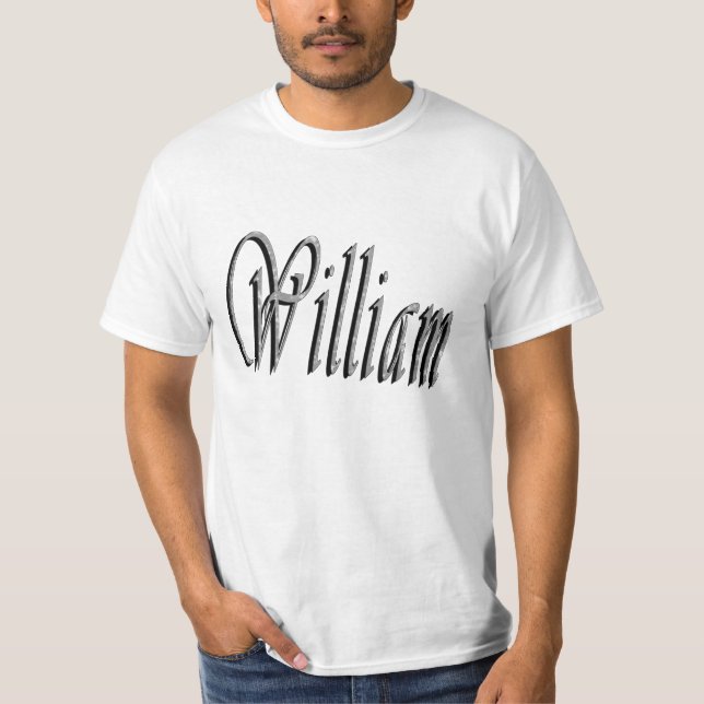 William Namn, T Shirt (Framsida)