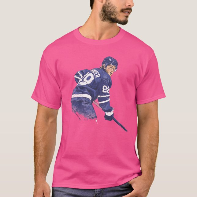 William Nylander Illustration T Shirt (Framsida)
