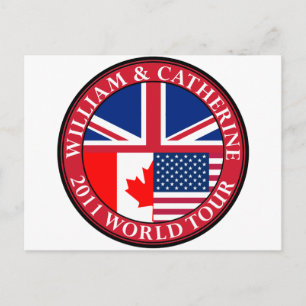 William och Catherine Vykort