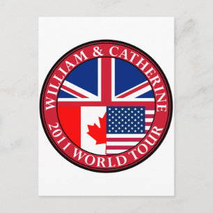 William och Catherine Vykort