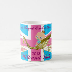 William och Kate Royal Baby till minne av mugg #5