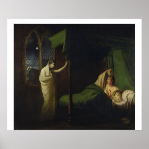 William och Margaret från 'Reliquesen av forntida Poster